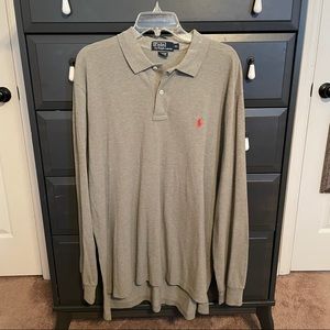 Ralph Lauren long sleeve Polo, XL green